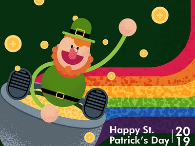 St Patricks Day 2019 design illustration vector
