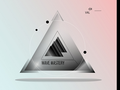 Wavy Triangle Logo Black and White black and white black and white logo geometric geometry gradient gradient design grey illustration logo logo 2d logo 3d logo a day minimal minimal art triangle triangle logo wave wave logo waveform waves