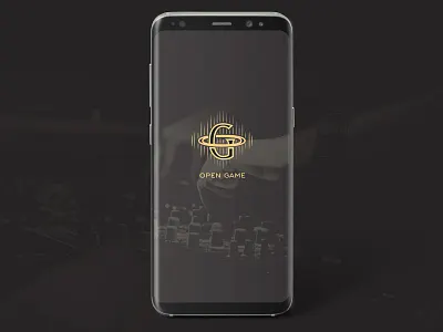 Open Game Music Logo branding design dj etching illustration logo music music app vector