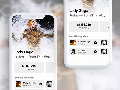 Song Page app apple concept design ios ios design ui ux