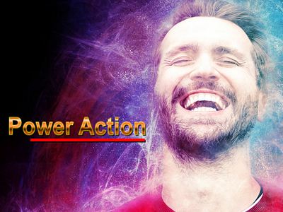 Amazing Power Photoshop Action . action aura envato envatomarket graphicdesigner graphicriver hero photoshop power super trending viral