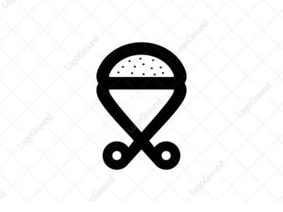 burger cut barbershop best burger burger logo burger logos character cut design designs icon illustrator logo logogram logos monogram monoline pictogram restaurant smart logo type