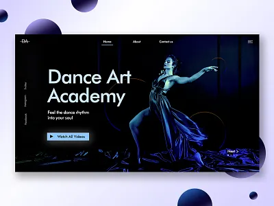 Landing Page academy brushes colors colorscheme colours community design design art dribbble dribbble best shot dribbble shot first design gradients illustration photoshop shapes ui ui design