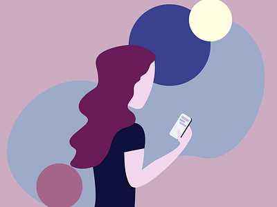 Phone User adobe adobe illustrator design flat illustration vector