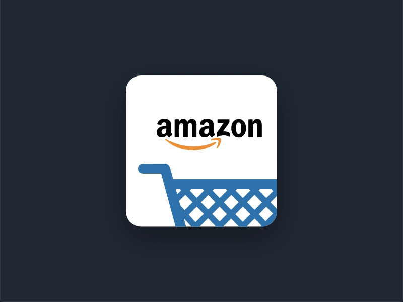 Newsy Amazon Icon animation app branding clean design flat icon iconography identity ios logo minimal mobile newsyicon ronak chhatwal type ui ux vector website