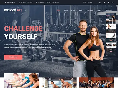 WORKX FIT best design brand identity brand identity design branding design crossfit dribbble best shot graphic design gym website illustration landing page concept landing page design product design ui ux design user experience design user interaction user interface design visual design web design workout app