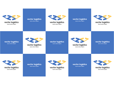 Vector Logistics illustration logo