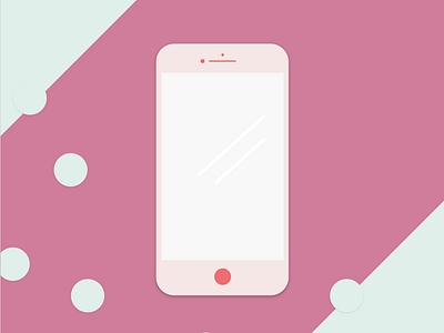 iPhone art direction design illustration iphone phone ui vector