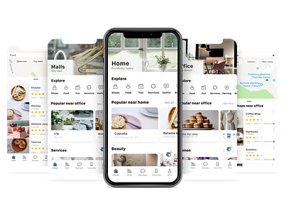 RionUp 2 app categories design figma mobile places ui ux