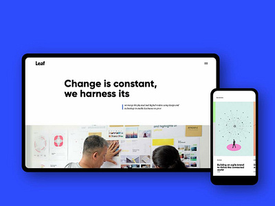 Website link: leafdesign.in branding design experience design illustration ui ux web website