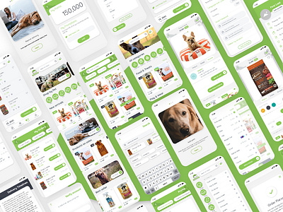 Petsco mobile applicaton app design ui ux