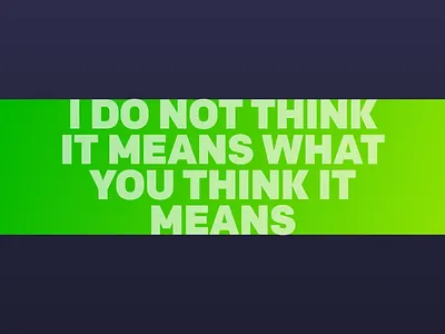 You Keep Using That Word vocabulary words