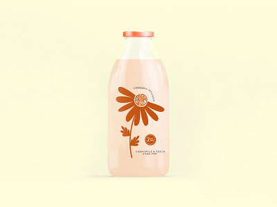 Blazey Dazey – Packaging, Peach Flavor beverage beverage packaging botanical brand identity branding cannabis cannabis design cannabis logo cannabis packaging cbd chamomile design graphic design illustration logo packaging mockup peach peachy thc