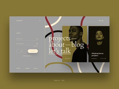 Daily UI✨:: 001 art dailyui design green practice ui ux design ui library ui template