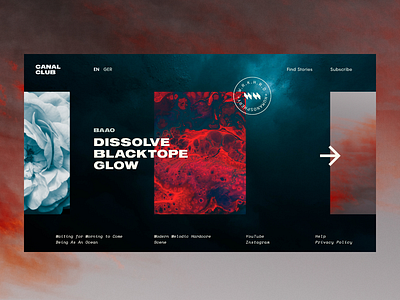 ▴BAAO Tribute▴ — Showcase Interaction Home artdirection case study concept daily design homepage interaction interface typography userexperience ux