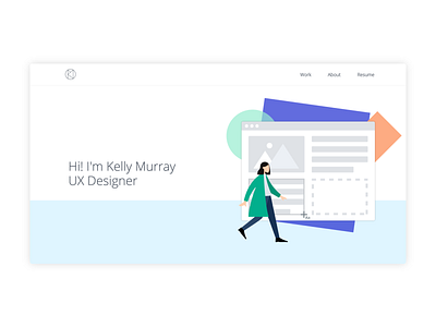 Daily UI Challenge #003 • Landing Page 003 challenge daily daily ui challenge humaaans illustation landing landing page page ui web design