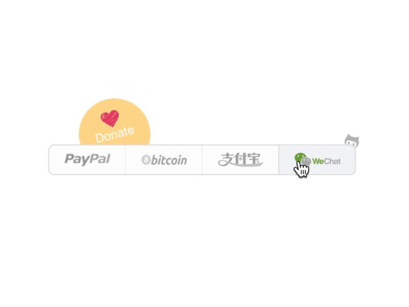 Donate Page Simple animation css 3 donate sponsor web