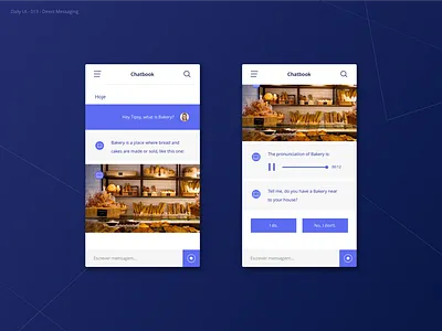 Teacher chatbot - 02 chatbot dailyui dailyui013 teacher