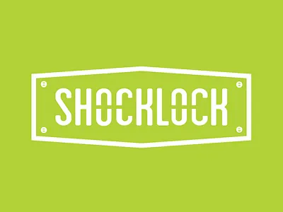 Shocklock Logo automotive detroit logo startups typography