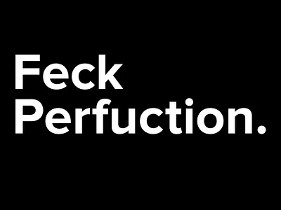Feck Perfuction fcuk fuck helvetica helvetica neue perfection proxima nova