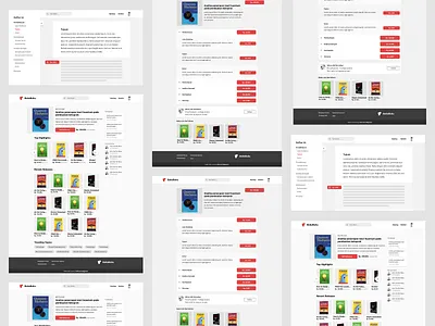 BukuBuku's App Concept app concept books study case user interface designer website