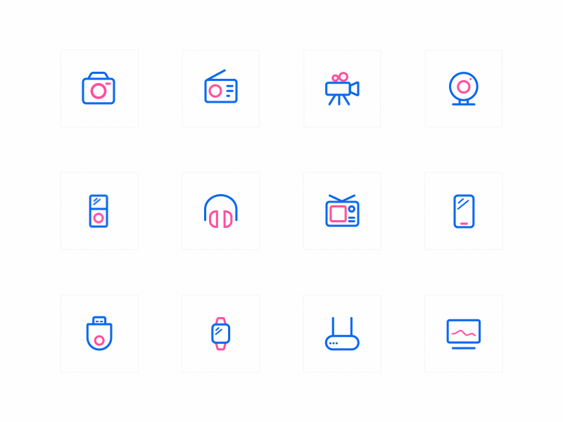 图标动效 design ui 动效 图标设计 数码
