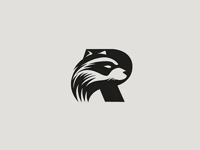 Racoon Concept ai brand brandesign branding codoro studio design goodesign graphic design icon identity illustration logo mark r raccoon racoon racoon logo vector