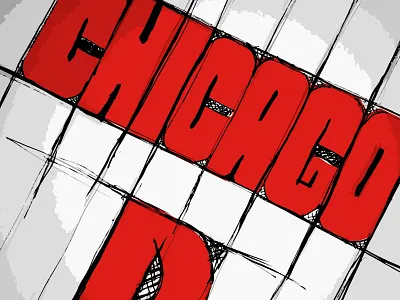 Chicago for showusyourtype chicago font lines pen showusyourtype sketch type typography vectorized