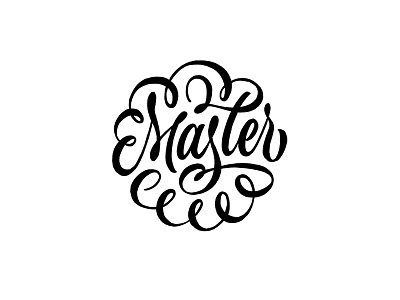 Master handlettering lettering script