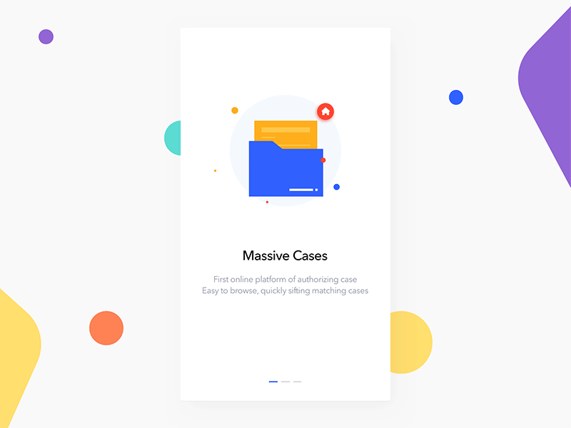 Onboarding Legal Case animation calculator contract file illustration onboarding