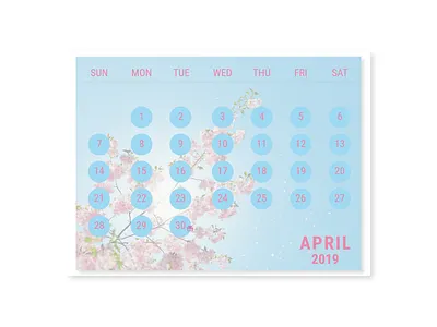 DailyUI #038 Calendar adobe xd app birthdate birthday branding calendar calendar 2019 calendar app calendar design creative daily 100 challenge daily challenge dailyui design dribbble illustration mobile ui web web page