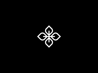 Leaves Logomark Exploration brand identity brandmark graphic design leaves logo logomark minimalistic symbol symbolism