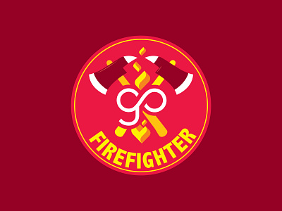 Daily UI | 084 badge daily ui challenge dailyui dailyui 084 design firefighter gocanvas sticker sticker art ui