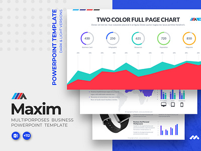 Maxim PowerPoint Template creativemarket free powerpoint maxim meemslide powerpoint ppt pptx presentation slide template ui