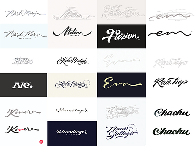 Logo process behance branding brush calligraphy collection custom design handtype handwriten howto identity illustration lettering logo logolearn process script type unique vector