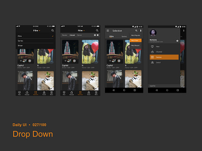 Daily UI 027 Drop Down dailyui 027 dailyui100 dropdown