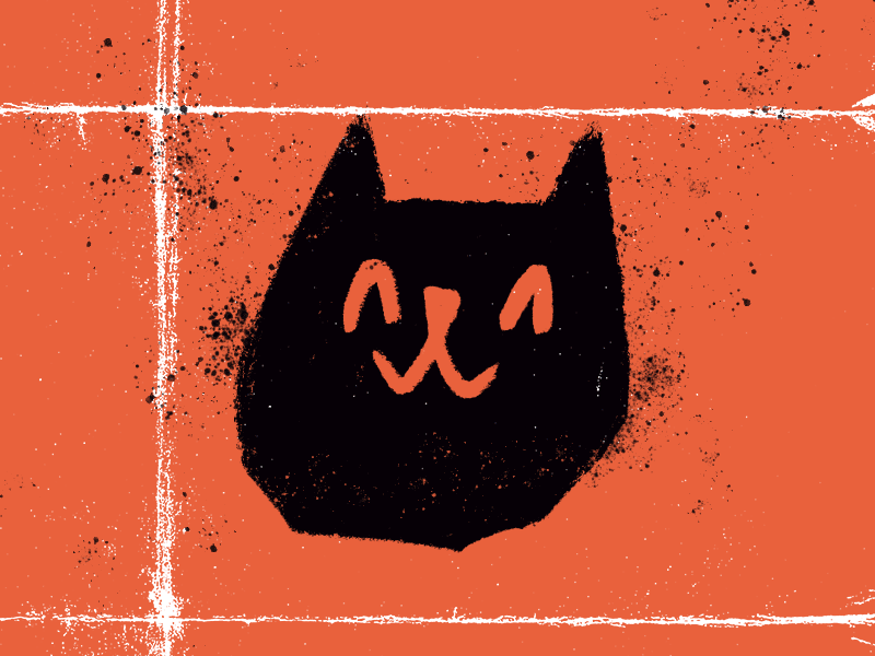 cats cats cats cat cat drawing logo smiling