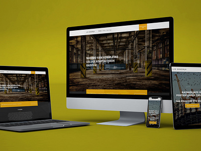 LID Gradnja - web stranica bootstrap css design html javascript web design web development