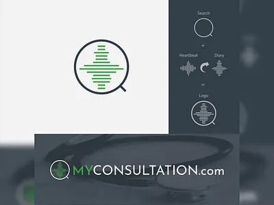 MYCONSULTATION adobe illustrator cc consultation controls design designer diary doctor graphic graphicdesgn graphicdesigner graphicdesigners graphicdesigns logo logodesign logodesigner logodesigns logos patients pill vector