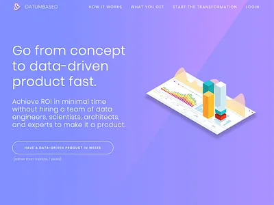 Datumbased Website brand website