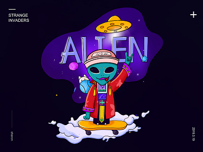 alien illustration