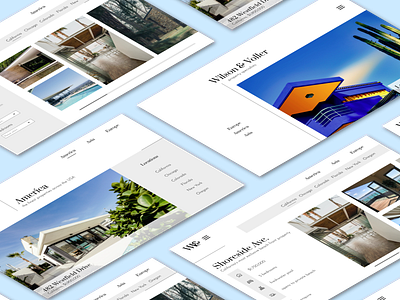 Luxury apartment site concept branding concept design logo typography web website