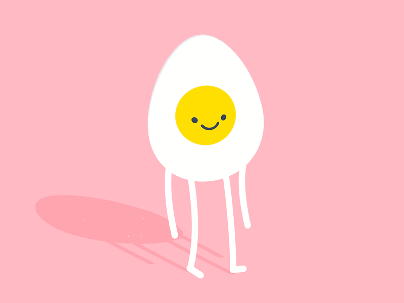 Monday 🥚🥚🥚 c4d cinema4d egg eggs kawaii sketch and toon tamago