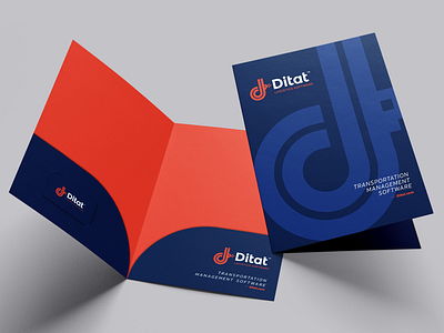 Ditat corporate folder design