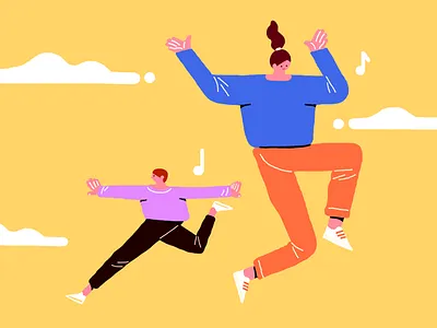 Good morning design graphic illust illustration neroya