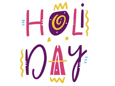 Holiday Sing cartoon cute design holiday icon illustration lettering logo sing sketch summer type typography vector