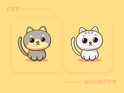 Unhappy app design illustration