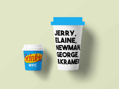 Seinfeld Branding brand and identity branding branding and identity branding design graphic graphic design