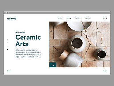 Reforma Studio – Featured art direction brand identity branding desktop e commerce furniture graphic design identity logotype store typography ui ui design ux ux design web design website