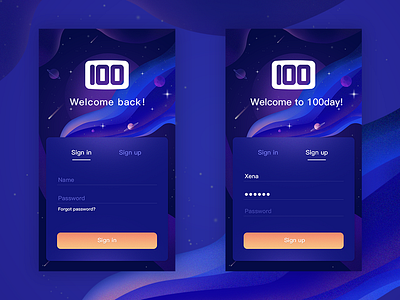 register illustration ui ux 设计